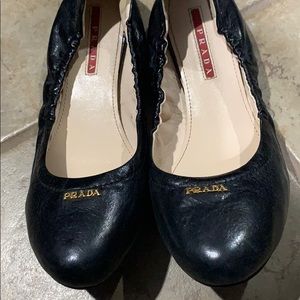 Prada ballet flats
